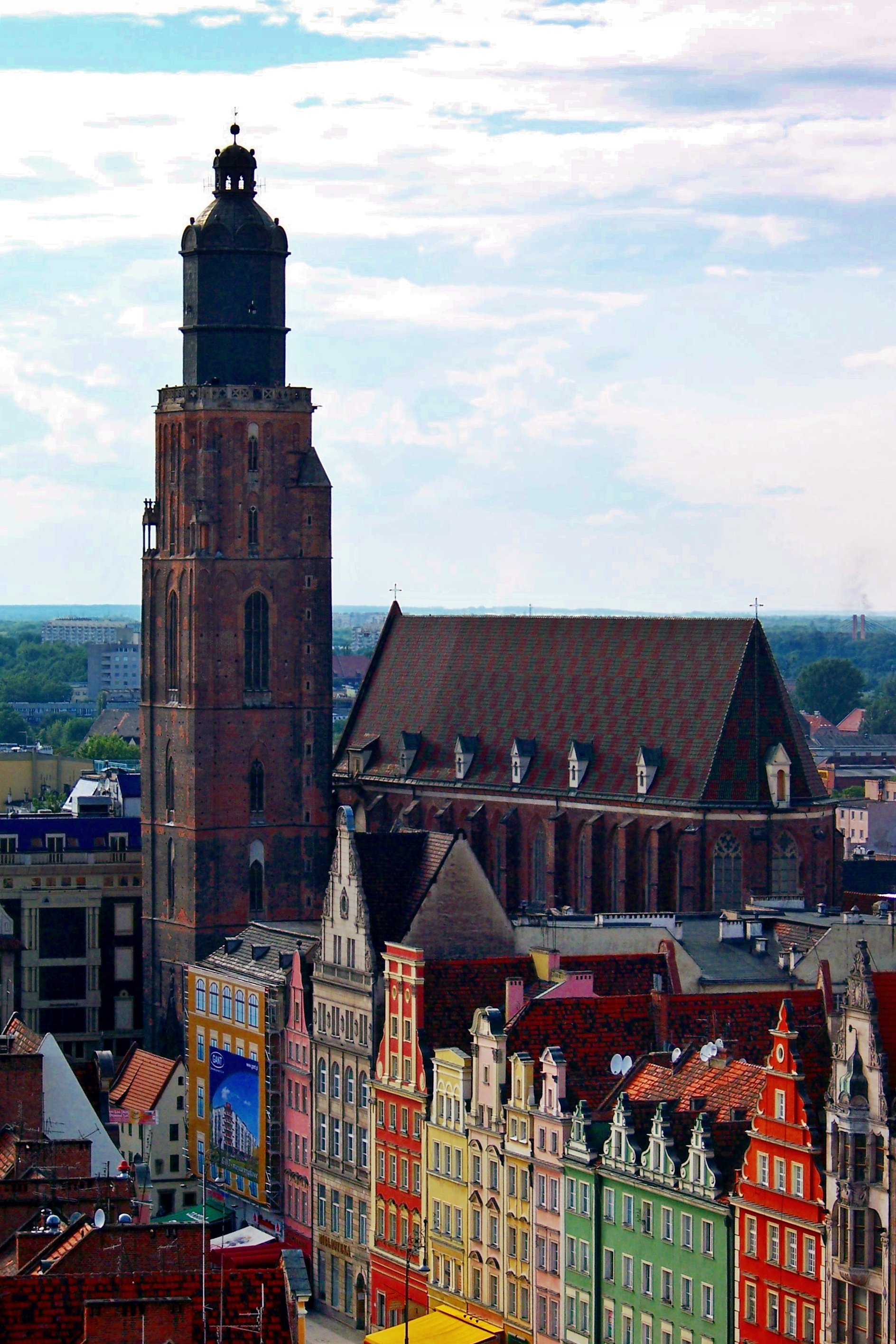 The Church of St. Elizabeth in Wrocław (Breslau), Poland