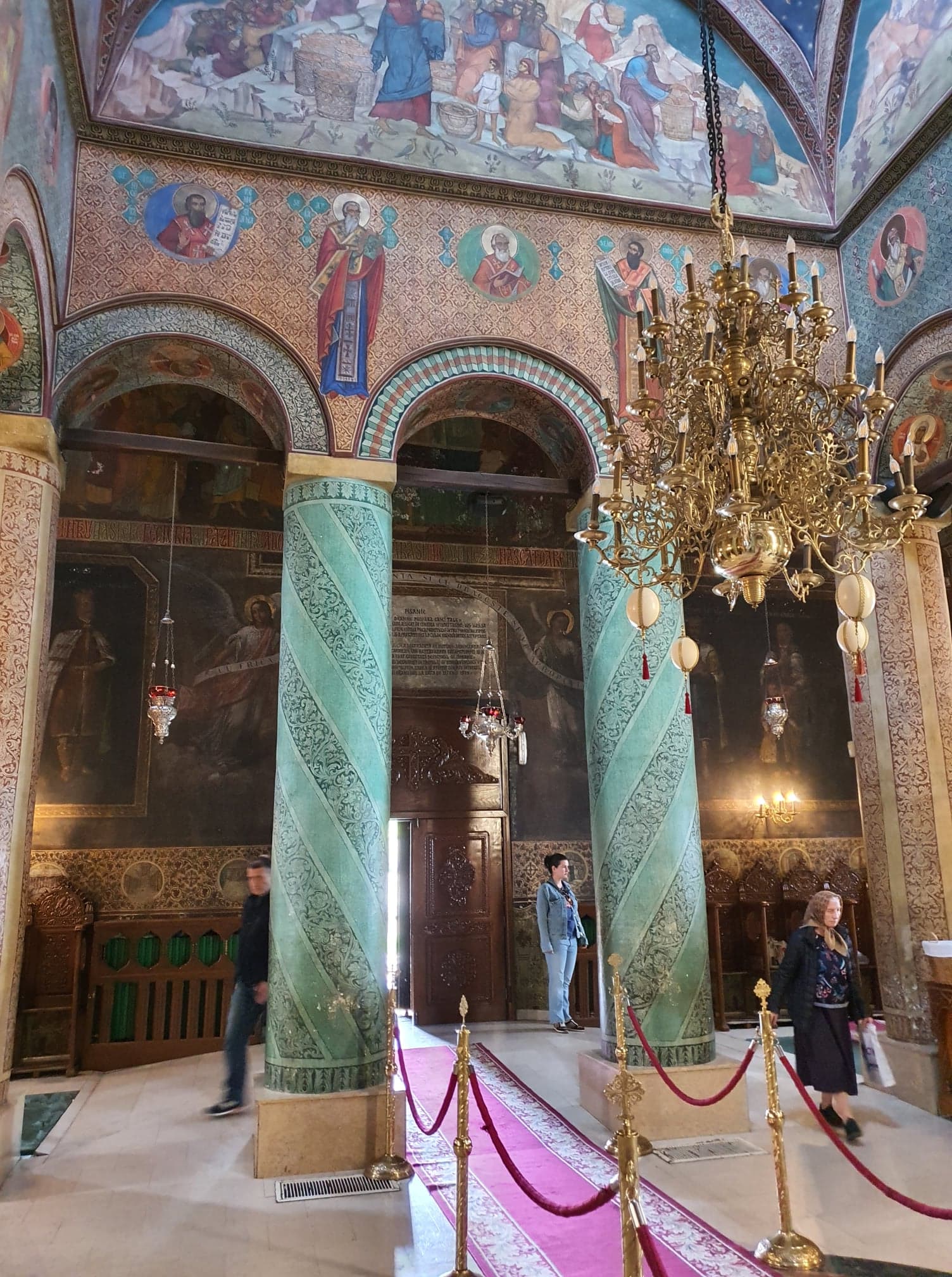  View of the narthex