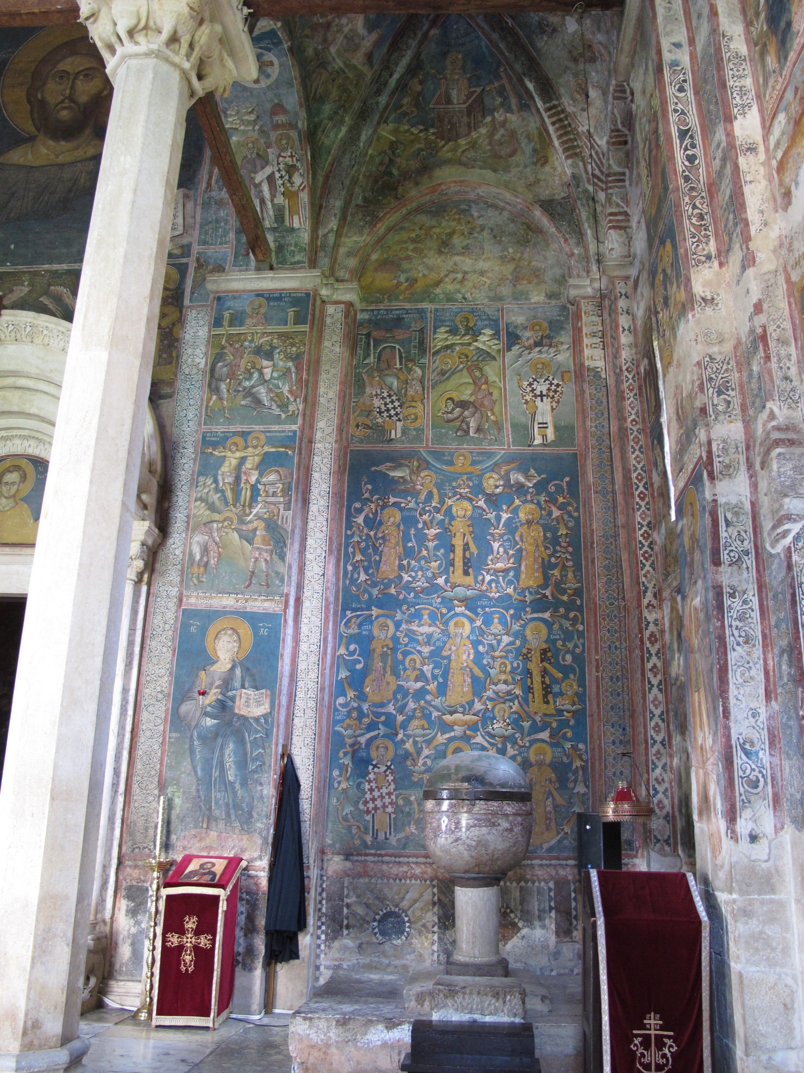 The Genealogical Tree of the Nemanjić Dynasty, Dečani Monastery