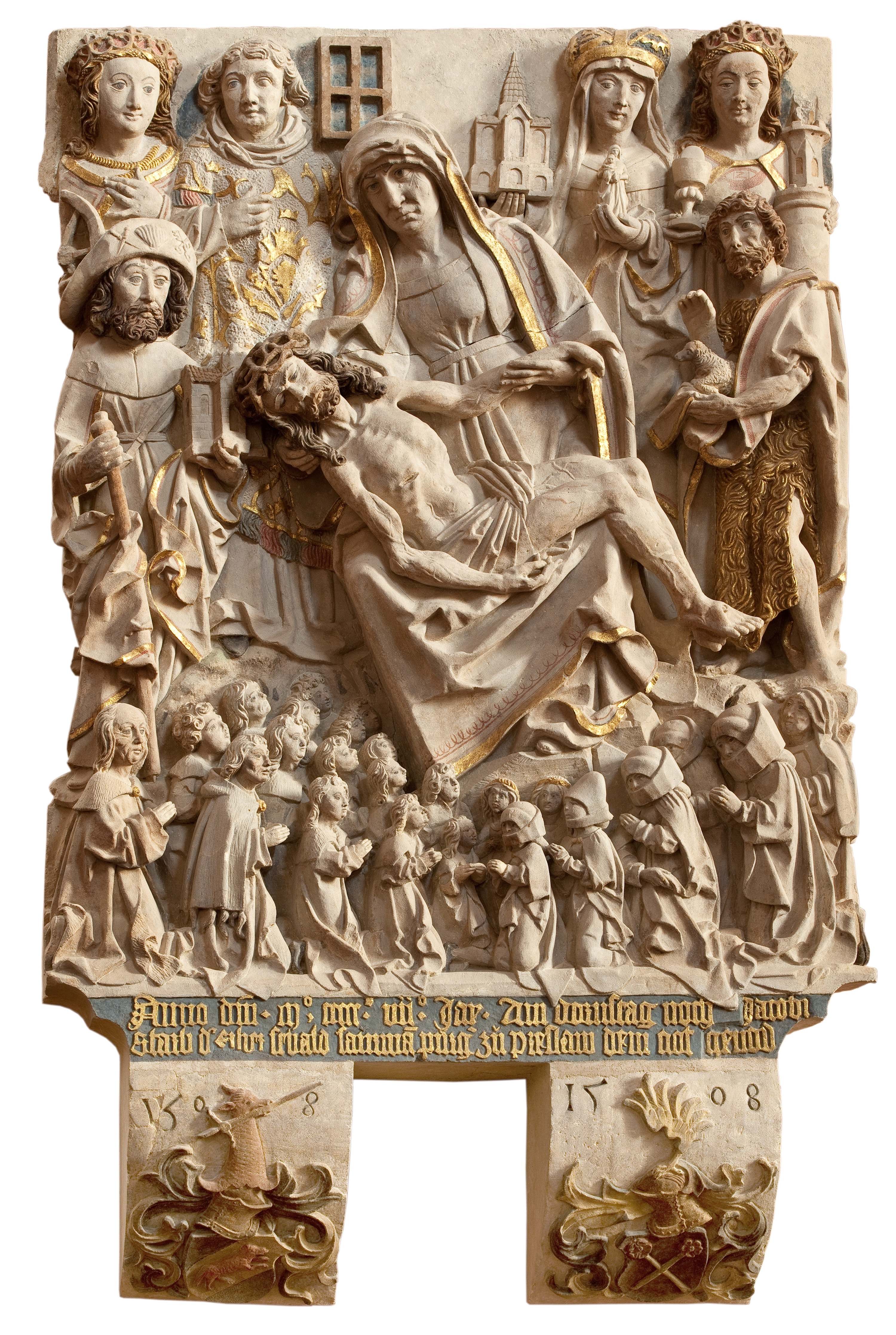 Epitaph of Sebald Saurmann, 1507, St. Elizabeth’s Church, Wrocław, Poland (source: A. Patała)