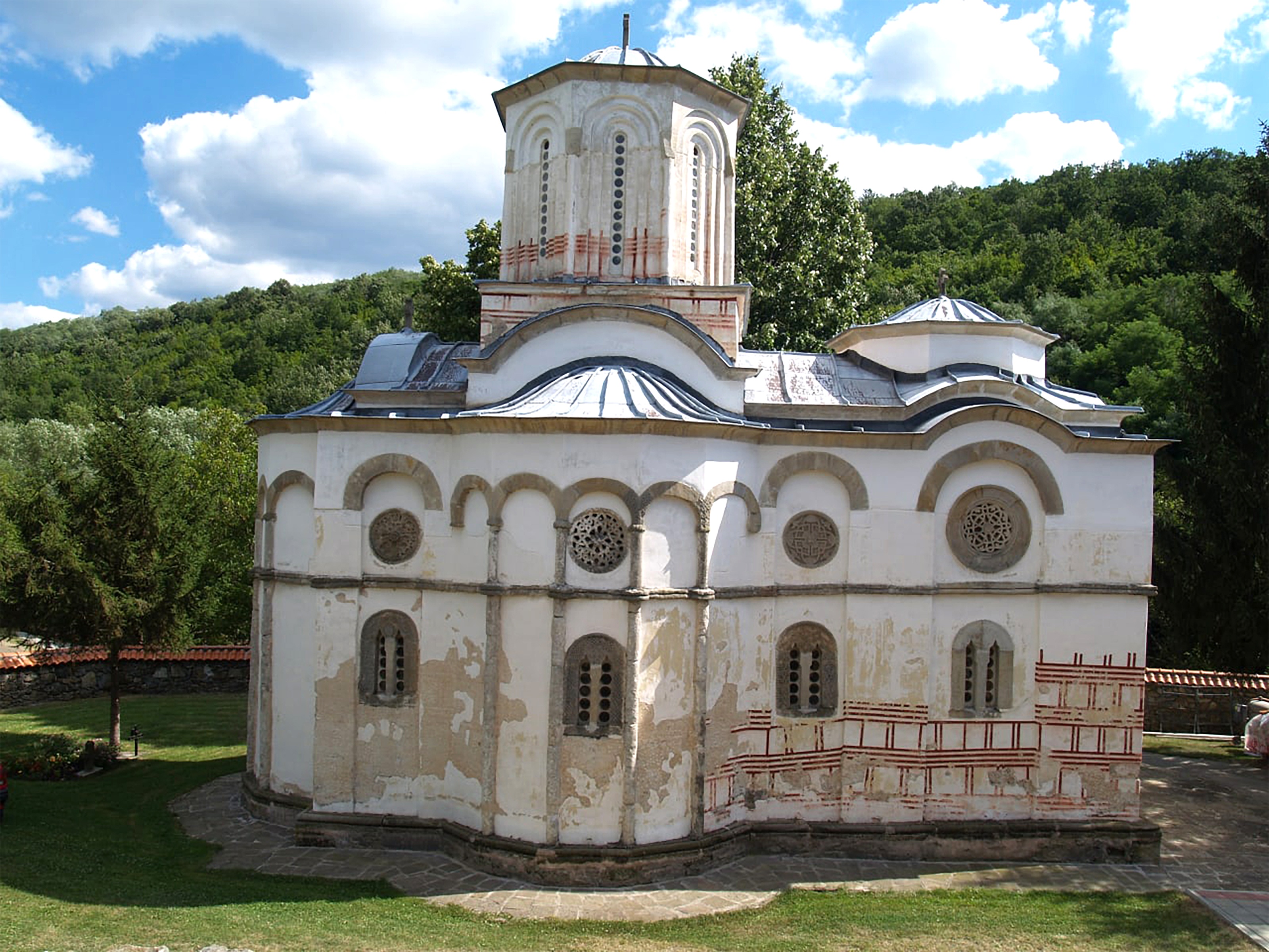 St. Elijah’s Church, exterior, the north facade, Rudenica Monastery (source: J. S. Ćirić)