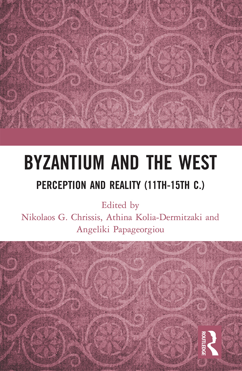 Nikolaos Chrissis, Athina Kolia-Dermtizaki, and Angeliki Papageorgiou, eds., <i>Byzantium and the West: Perception and Reality (11th-15th c.)</i> (London: Routledge, 2019), in <i>The Medieval Review</i> (2021). [J. Howe]