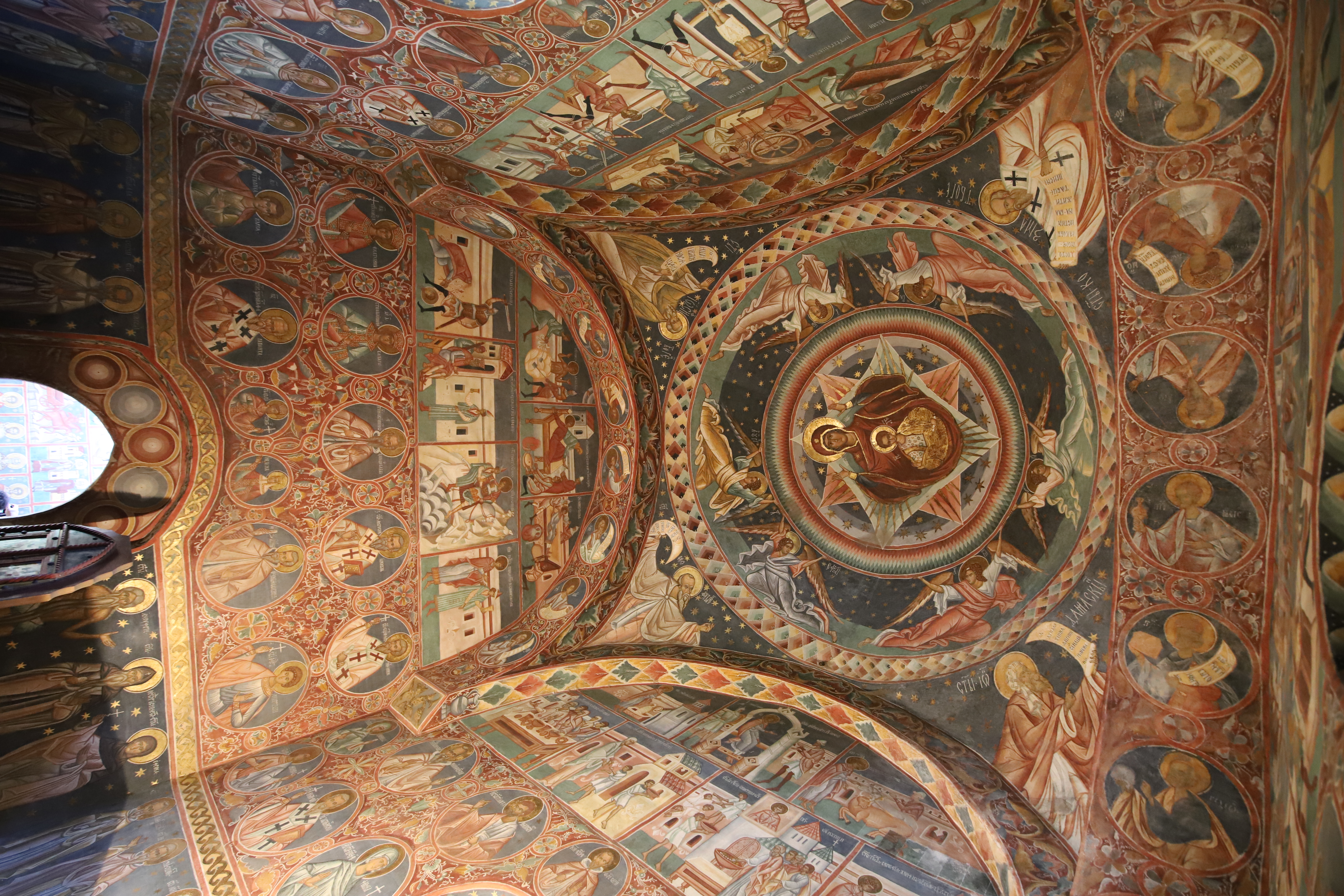 Voronet Monastery - The Pronaos. (source: A. I. Sullivan)