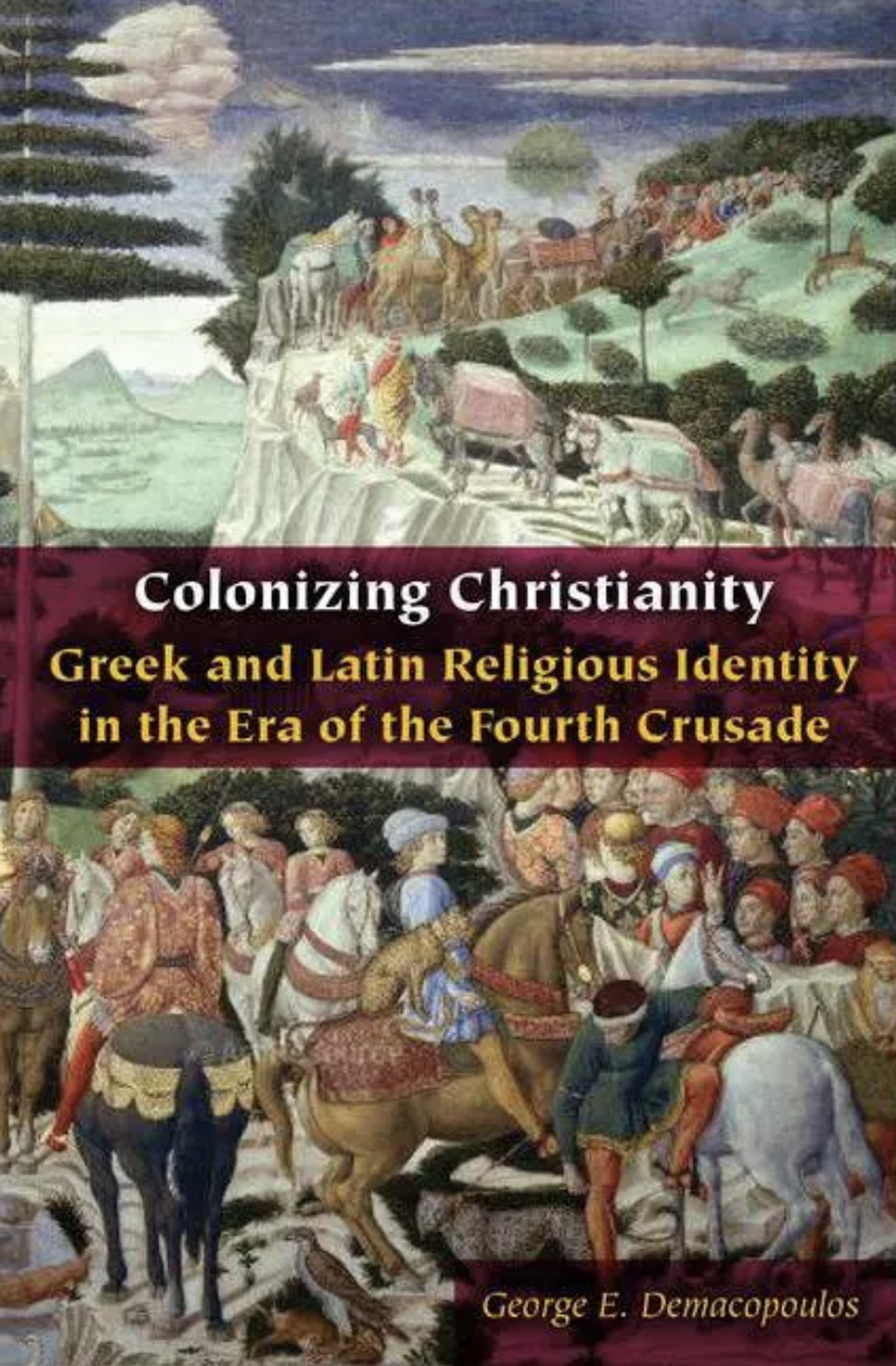 Review of George E. Demacopoulos, <i>Colonizing Christianity: Greek and Latin Religious Identity in the Era of the Fourth Crusade, Orthodox Christianity and Contemporary Thought</i> (New York: Fordham University Press, 2019), in <i>The Medieval Review</i> (2020). [B.C. Spacey]