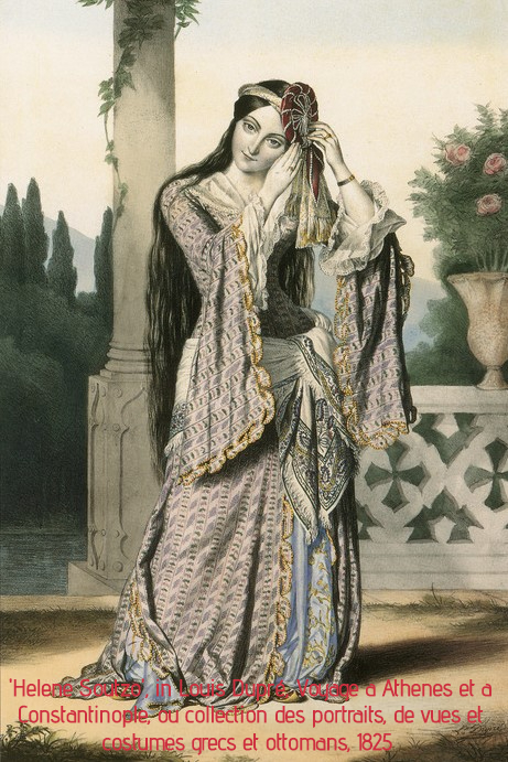 Princess Eleni Soutu (source: Manolis Vlachos, ed., Louis Dupré, Ταξίδι στην Αθήνα και στην Κωνστaντινούπολη, [Louis Dupré. A Voyage from Athens to Istanbul.] Athens, 1994).