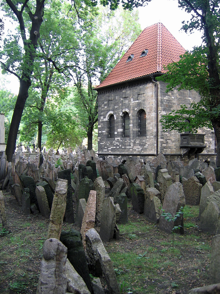 The Old Jewish Cemetery in Prague