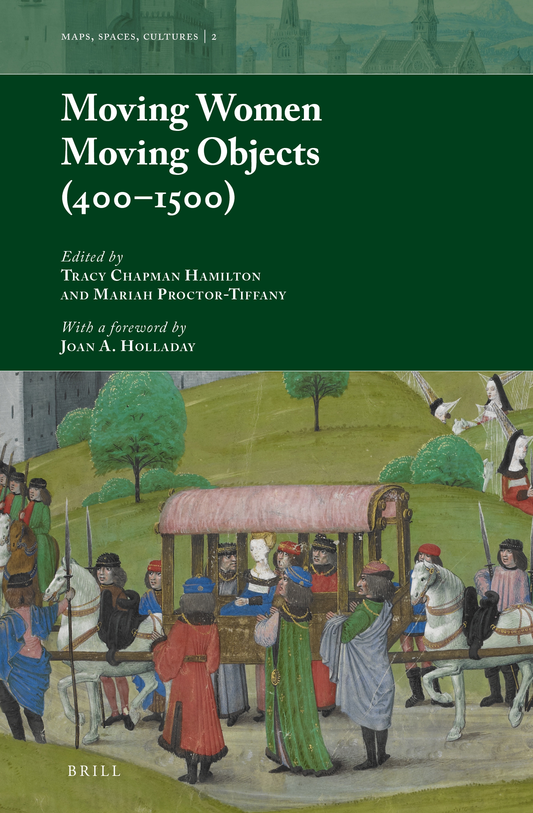 Review of Tracy Chapman Hamilton and Mariah Proctor-Tiffany, eds., <i>Moving Women Moving Objects (400-1500)</i> (Leiden: Brill, 2019), in <i>The Medieval Review</i> (2021). [S. McNamer]