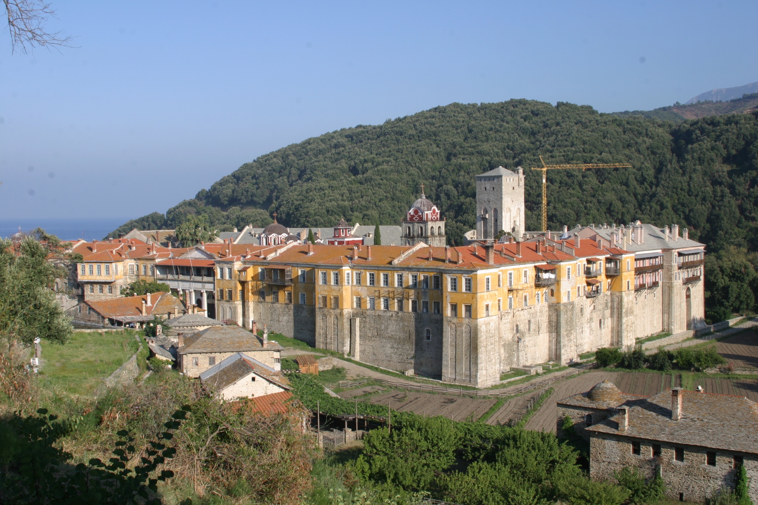 Iviron Monastery, Mount Athos (source: Archive of Mount Athos Center)