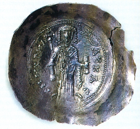 Coin depicting Michael II Komnenos Doukas, Despot of Epirus (1230-1271), 13th century, Numismatic Museum of Athens. (Source: public domain)