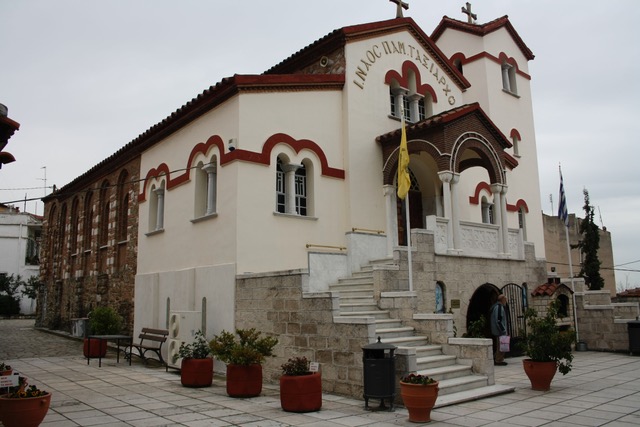 Church of Taxiarches, view from the north-west, Thessaloniki (source: T. Mantopoulou-Panagiotopoulou)