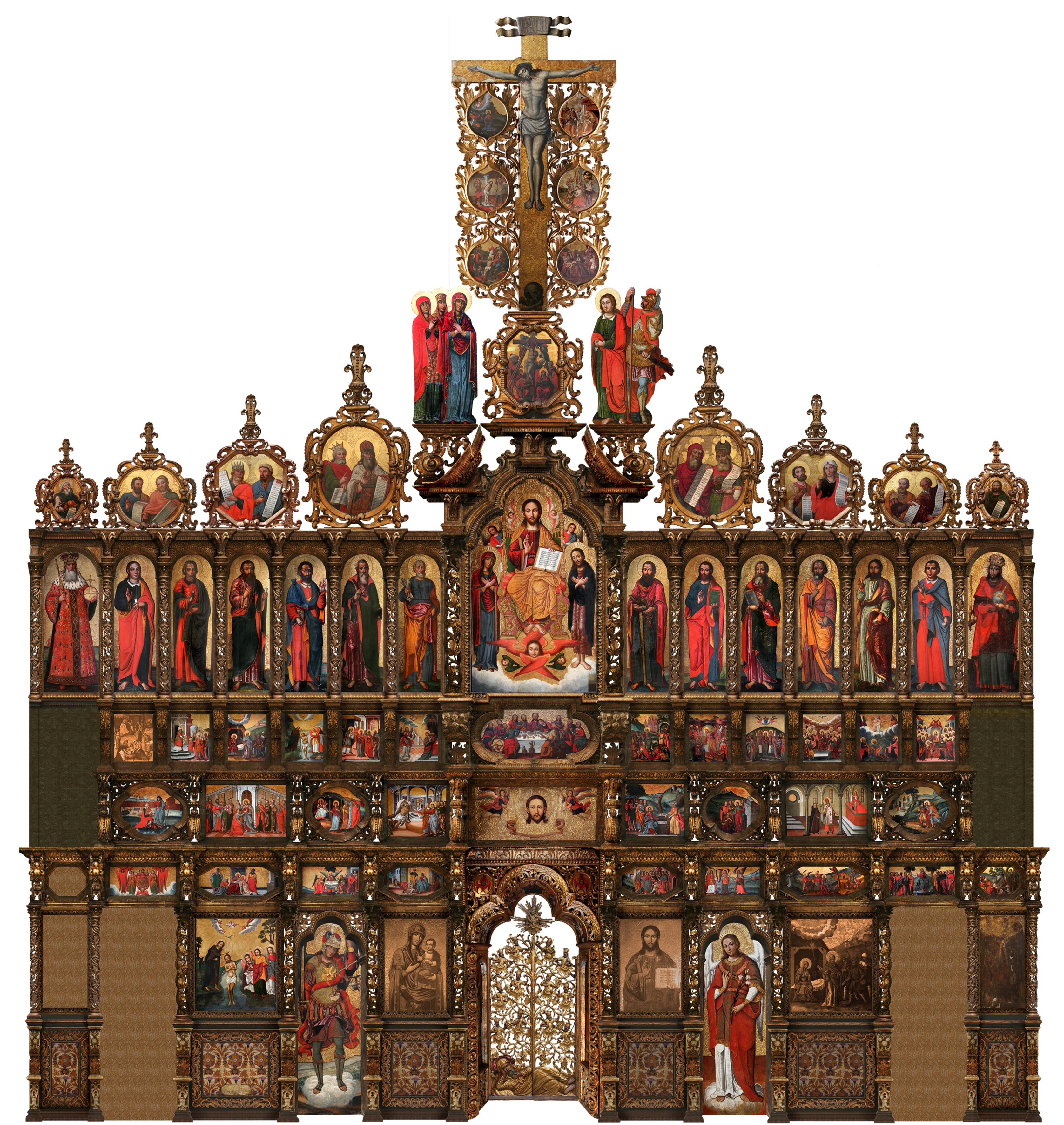 The Zhovkva Iconostasis by Ivan Rutkovych